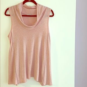 Soft sleeveless sweater top
